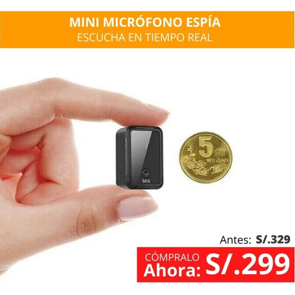 mini microfono espia inalambrico gsm 4g