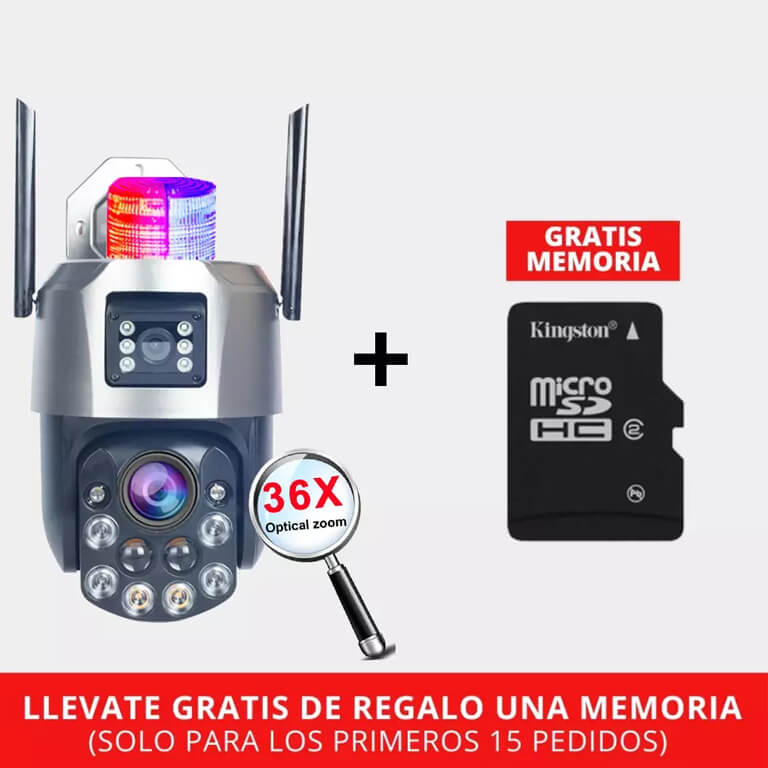 camara domo ptz 36x con memoria de regalo