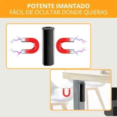 MINI MICROFONO IMANTADO